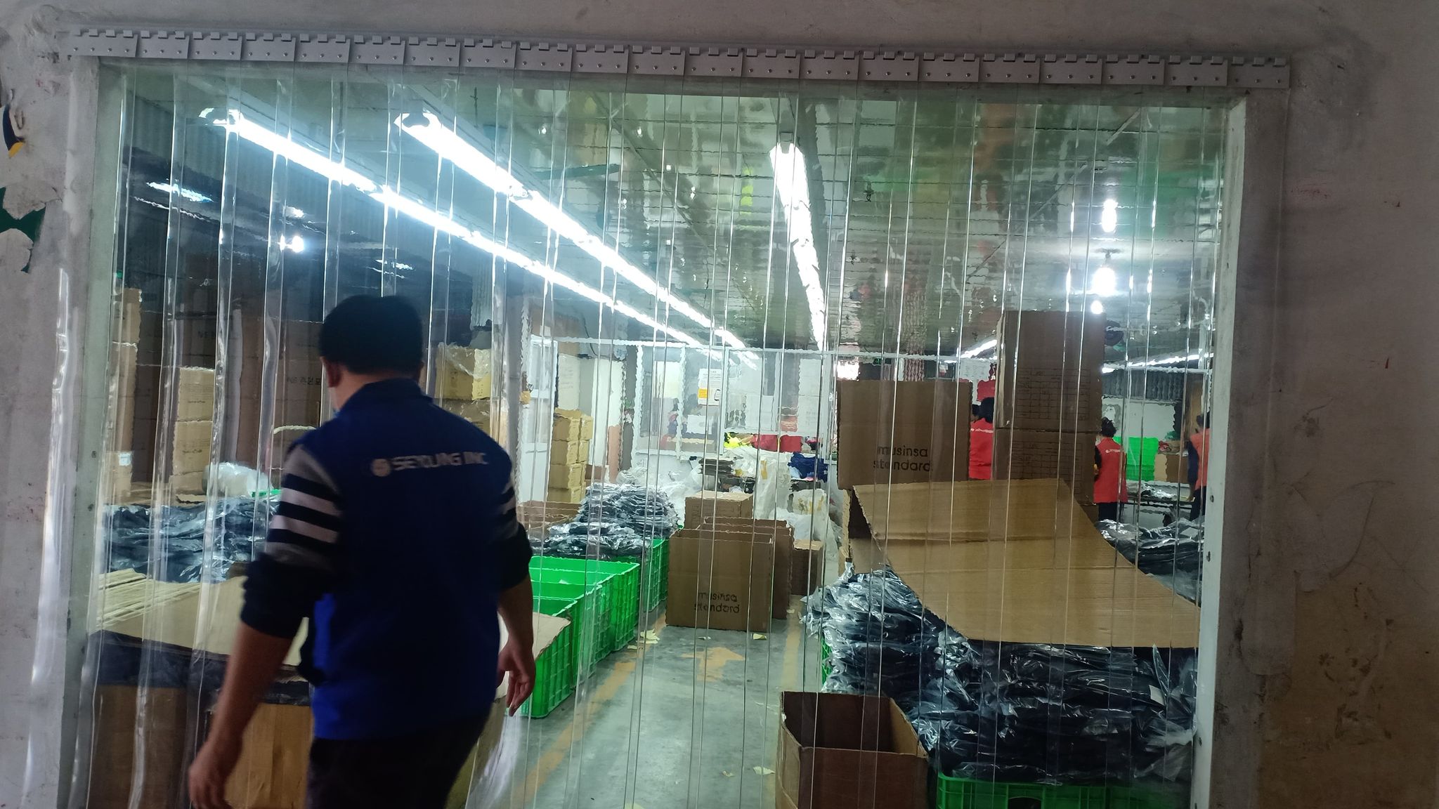 Rèm nhựa PVC Ngăn nhiệt tại Ninh Hiệp - Gia Lâm