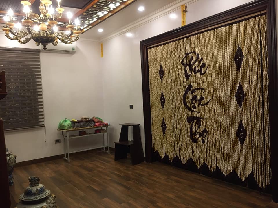 5 mẫu rèm hạt che phòng thờ ngăn phòng tại Lương Sơn - Hòa Bình